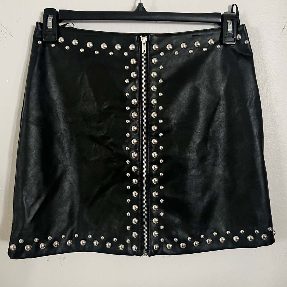 Leather Skirt